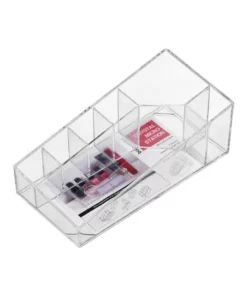 Box Sweden Crystal 7 Section Micro Station Makeup/Cosmetics Home Organiser Clear -Home Decor Shop 841387420 3 720x928