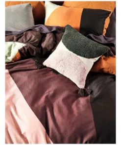 Linen House Ettie Cushion Espresso