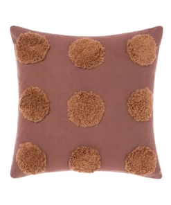 Linen House Haze Cushion Pecan