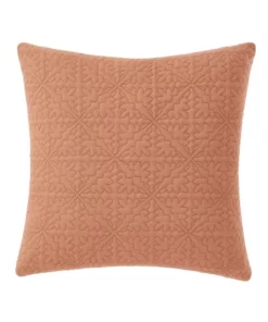 Linen House Isadora Cushion in Brandy Brown