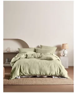 Linen House Lila Cushion in Wasabi