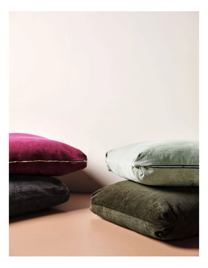 Linen House Reagan Cushion Charcoal 4 Linen House Reagan Cushion Charcoal - Image 4