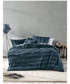 Linen House Shrimpton Cushion 45x45cm in Slate Grey -Home Decor Shop 841414240 841439530 4 720x928