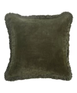 M.M Linen Sabel 50X50cm Cushion Olive