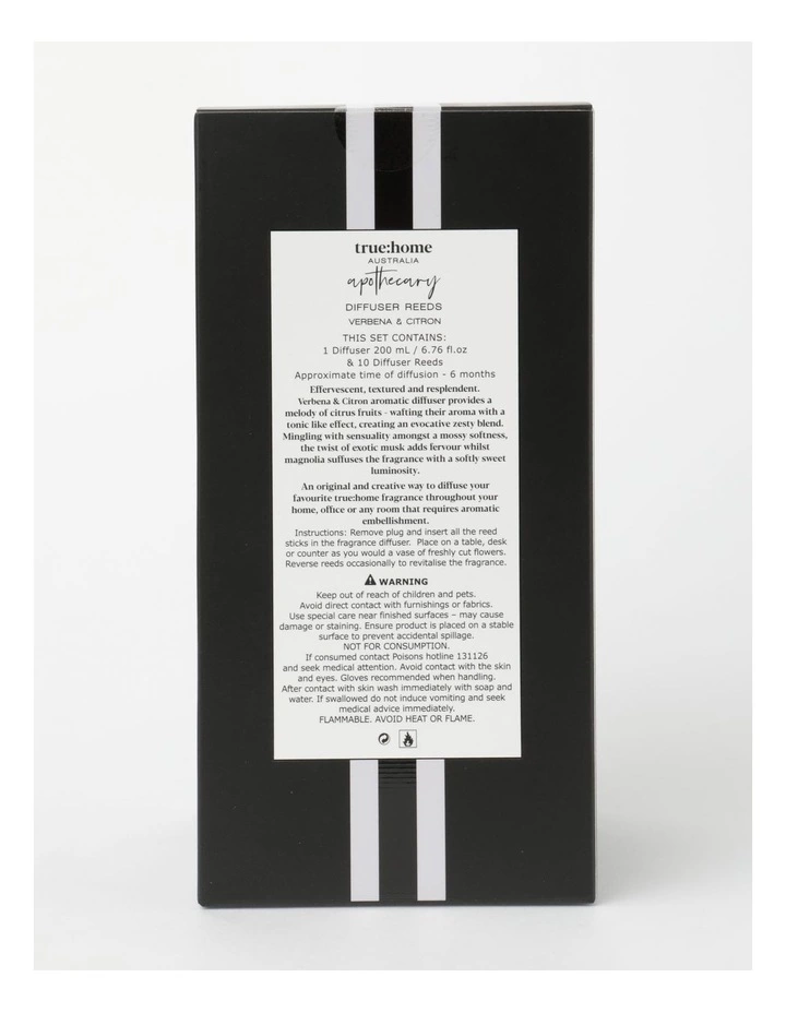 True Home Apothecary Verbena & Citron Diffuser 4 True Home Apothecary Verbena & Citron Diffuser - Image 4