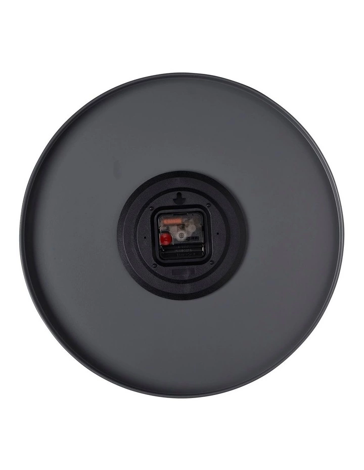 One Six Eight London Luca Charcoal 30Cm Silent Wall Clock 3 One Six Eight London Luca Charcoal 30Cm Silent Wall Clock - Image 3