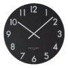 One Six Eight London JACKSON Black 30cm Silent Wall Clock