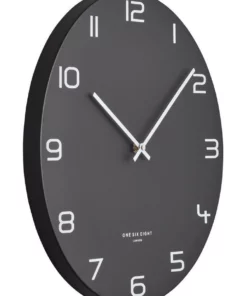 One Six Eight London Nero 60Cm Silent Wall Clock -Home Decor Shop 847740250 3 720x928