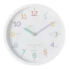 One Six Eight London Learn The Time White 30Cm Silent Wall Clock