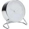 One Six Eight London Isabelle White Silent Alarm Clock