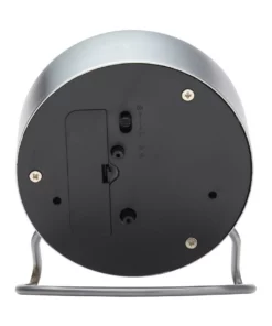 One Six Eight London Lara Silver Silent Alarm Clock -Home Decor Shop 847743130 3 720x928