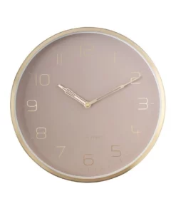 One Six Eight London Lily 30Cm Dusty Rose Silent Wall Clock