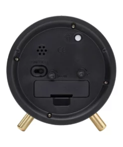 One Six Eight London Noah Charcoal Grey Silent Alarm Clock 5 One Six Eight London Noah Charcoal Grey Silent Alarm Clock -Home Decor Shop 847744930 3 720x928