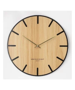 One Six Eight London OSCAR 60cm Silent Wall Clock