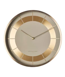 One Six Eight London Arlo 30Cm Nude Silent Wall Clock