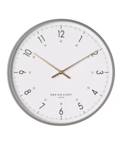 One Six Eight London Elio 40Cm White Silent Wall Clock