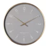 One Six Eight London Elio 40Cm Grey Silent Wall Clock