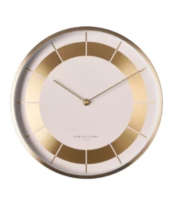 One Six Eight London Arlo 30Cm White Silent Wall Clock