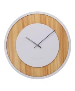 One Six Eight London Emilia White 60Cm Silent Wall Clock