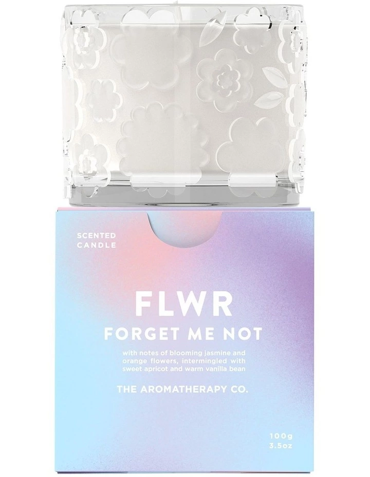 The Aromatherapy Company FLWR Forget Me Not Candle 1 The Aromatherapy Company FLWR Forget Me Not Candle