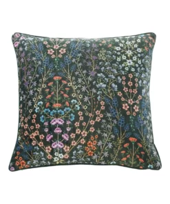 M.M Linen Hattie Cushion In Ivy