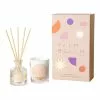 Palm Beach Collection Pink Hibiscus Fizz Mini Candle & Diffuser Pack