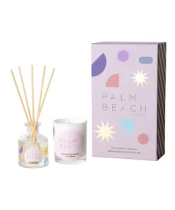 Palm Beach Collection Passionfruit Pavlova Mini Candle & Diffuser Pack