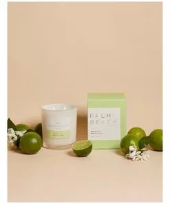 Palm Beach Collection Jasmine & Lime 420g Scented Soy Candle -Home Decor Shop 854777710 3 1 720x928