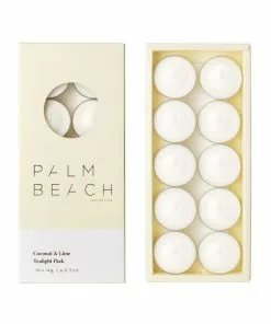 Palm Beach Collection Coconut & Lime Tealight Pack