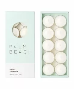 Palm Beach Collection Sea Salt Tealight Pack