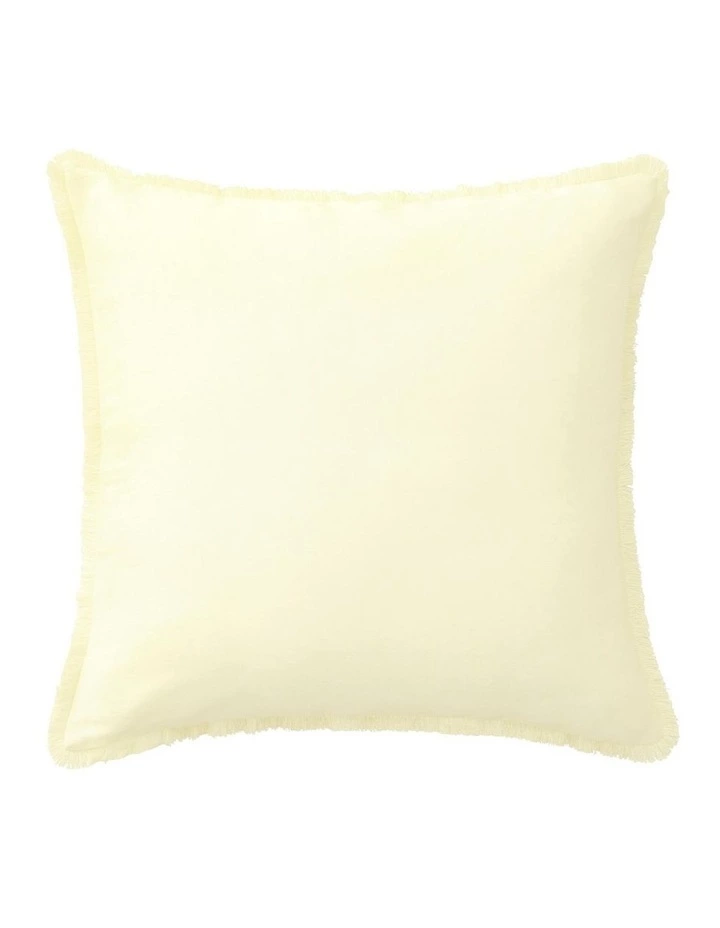 Sheridan Aurelea Square Cushion in Light Yellow 1 Sheridan Aurelea Square Cushion in Light Yellow