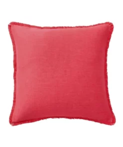 Sheridan Aurelea Square Cushion in Cranberry