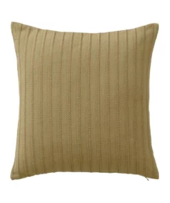 Sheridan Brammell Square Cushion in Khaki