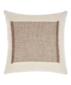 Linen House Cadiza Cushion In Mushroom