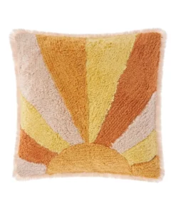 Linen House Kids You Are My Sunshine Cushion in Sunkissed