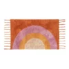 Linen House Kids Over The Rainbow Floor Rug 65x100cm in Apricot