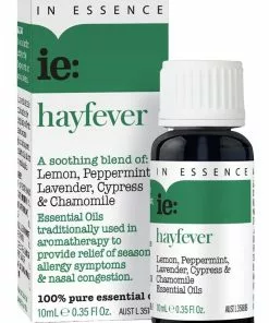 In Essence Hayfever Pure Essential Oil Blend 10ml
