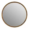 One Six Eight London Tina 95cm Dark Solid Wood Mirror