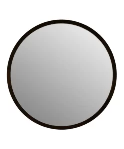One Six Eight London TINA 95cm Black Solid Wood Mirror
