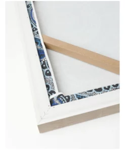 Warlukurlangu Artists x Vue Snake Dreaming Wall Art 85X65cm Blue 7 Warlukurlangu Artists x Vue Snake Dreaming Wall Art 85X65cm Blue -Home Decor Shop 859993300 4 720x928