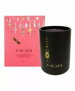 MOR Lady Damselfly Fragrant Candle - Toasted Marshmallow & Spice 250g