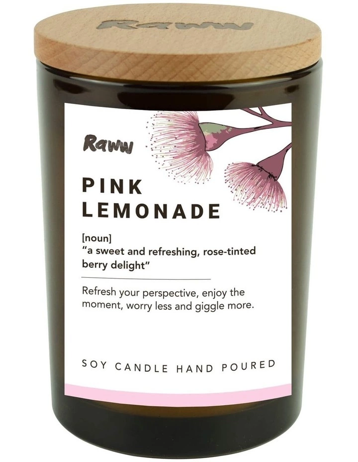 RAWW Candle-Pink Lemonade 1 RAWW Candle-Pink Lemonade