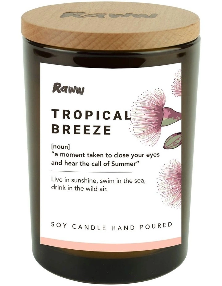 RAWW Candle-Tropical Breeze 1 RAWW Candle-Tropical Breeze