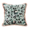 M.M Linen Cantaloupe Jaguar Cushion In Multi
