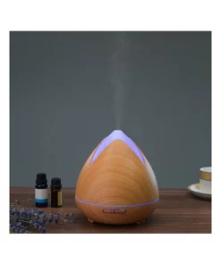 PureSpa Cool Mist Ultrasonic Diffuser with 3 Pack Essential Oils Light Wood -Home Decor Shop 865056160 5 720x928