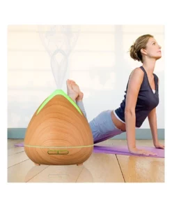 PureSpa Cool Mist Ultrasonic Diffuser with 3 Pack Essential Oils Light Wood -Home Decor Shop 865056160 7 720x928