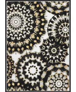 Cooper & Co Ready To Hang Spheres Wal Art With Foil 140x100cm