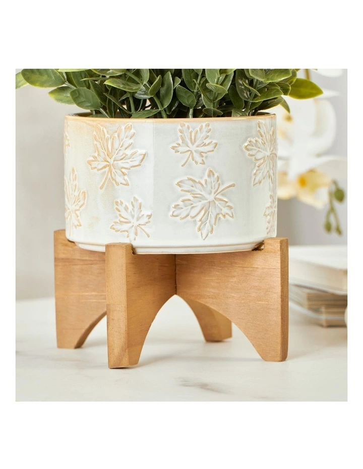 Cooper & Co Artificial Greenery In Ceramic Pot 30cm 6 Cooper & Co Artificial Greenery In Ceramic Pot 30cm - Image 6