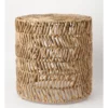 Australian House & Garden Mallabar Woven Nestside Table 45 x 45 x 45cm Large in Natural