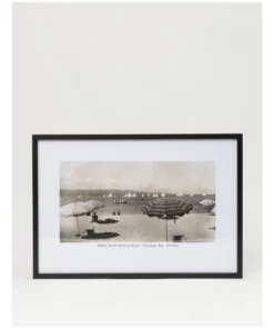 Darren Palmer Montego Bay Canvas Wall Art 102.6x82.6cm in Monochrome